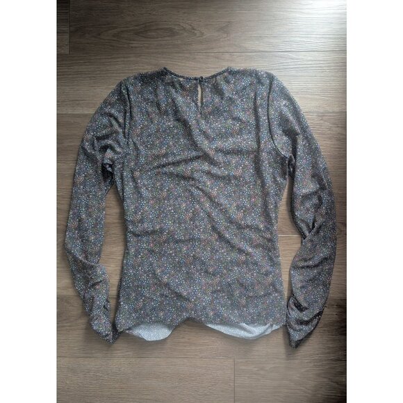 Ted Baker | Savannn Ruched Floral Mesh Top - Picture 6 of 12